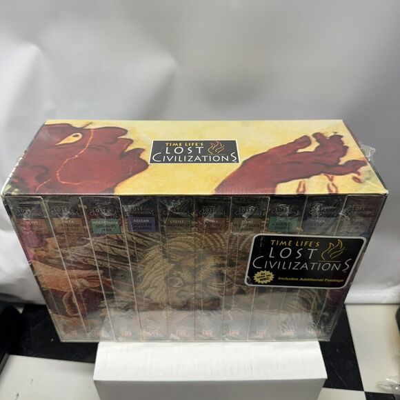 Time Life's Lost Civilizations 10-Tape VHS Set Egypt Greece Maya Atlantis RARE - Picture 5 of 6